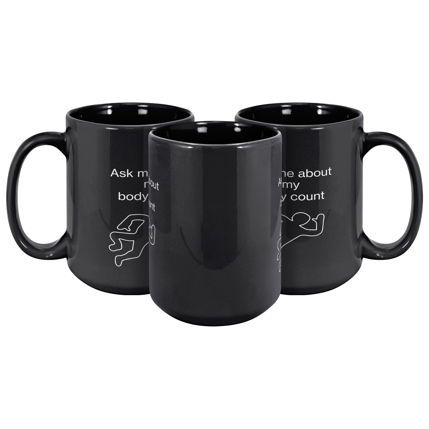 Body Count Mug - Black