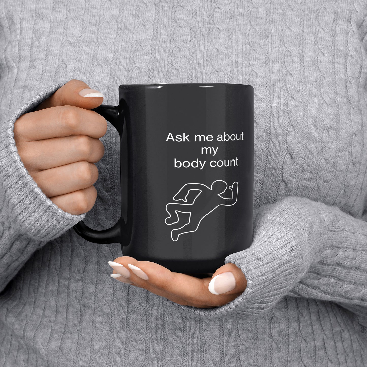 Body Count Mug - Black
