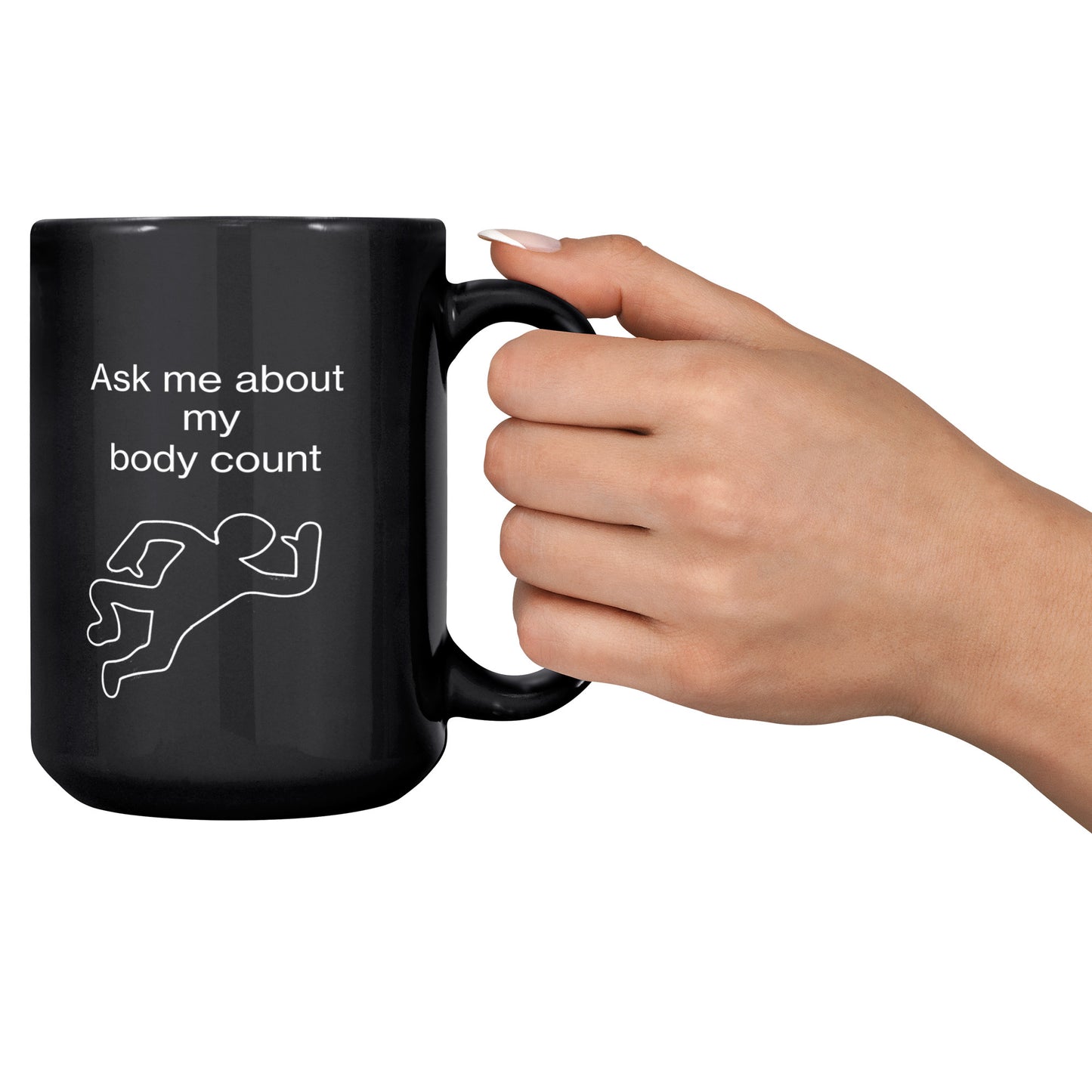Body Count Mug - Black
