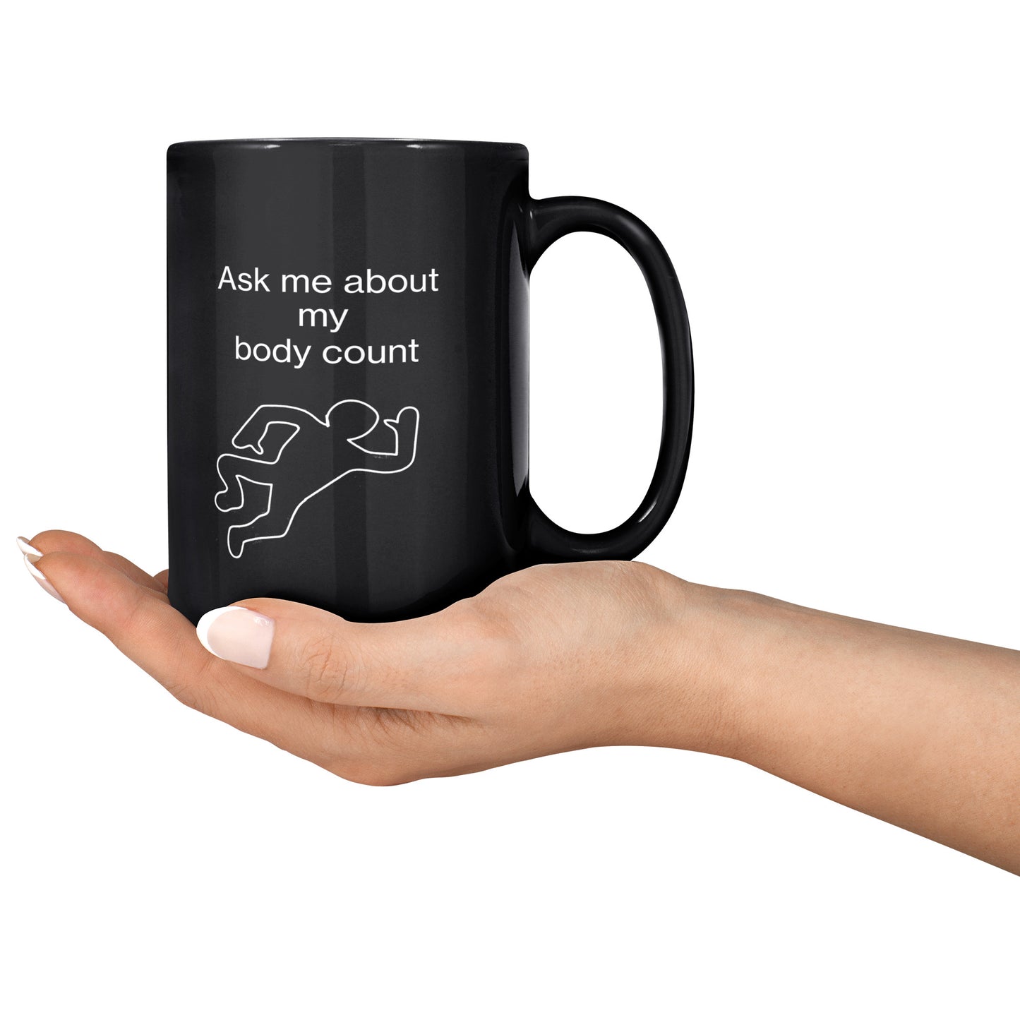 Body Count Mug - Black