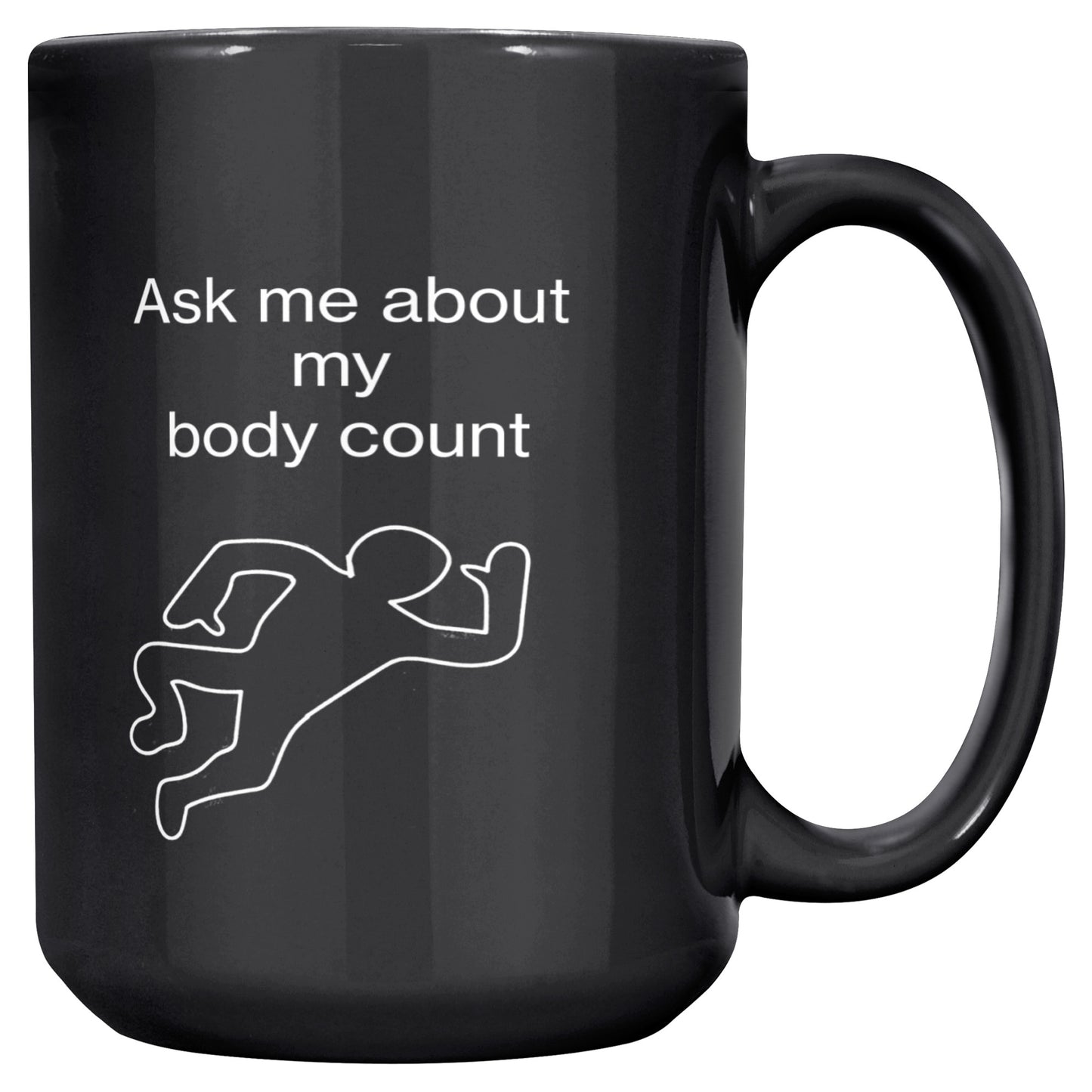 Body Count Mug - Black