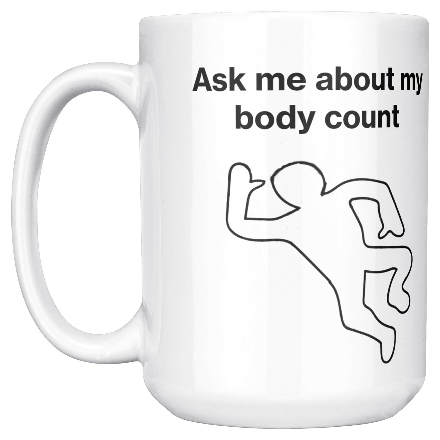 Body Count Mug - White