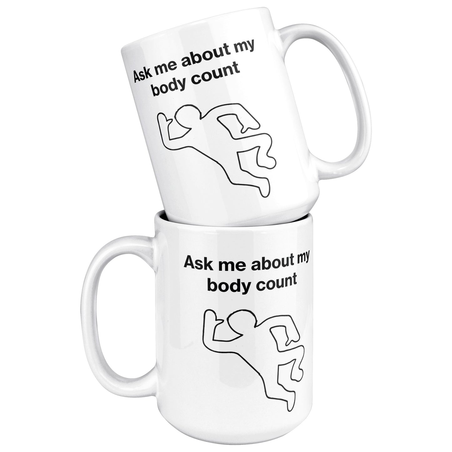 Body Count Mug - White