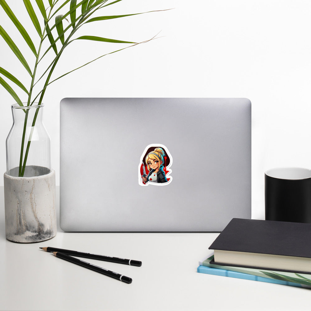 Britney Cage Character Sticker