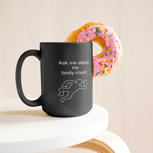 Body Count Mug - Black