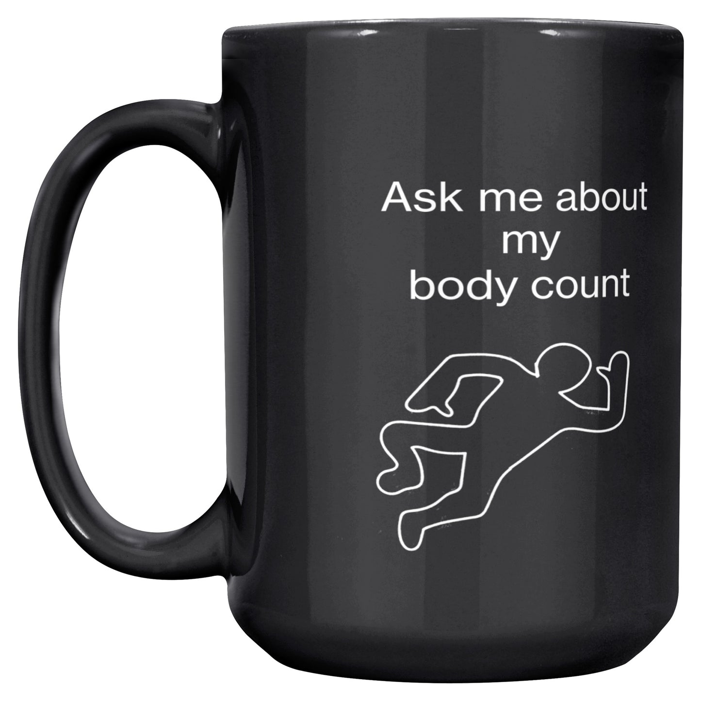 Body Count Mug - Black