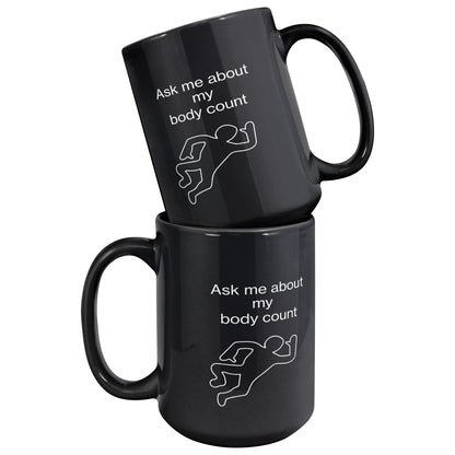 Body Count Mug - Black