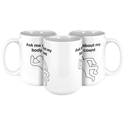 Body Count Mug - White