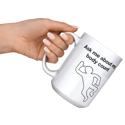 Body Count Mug - White