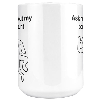 Body Count Mug - White
