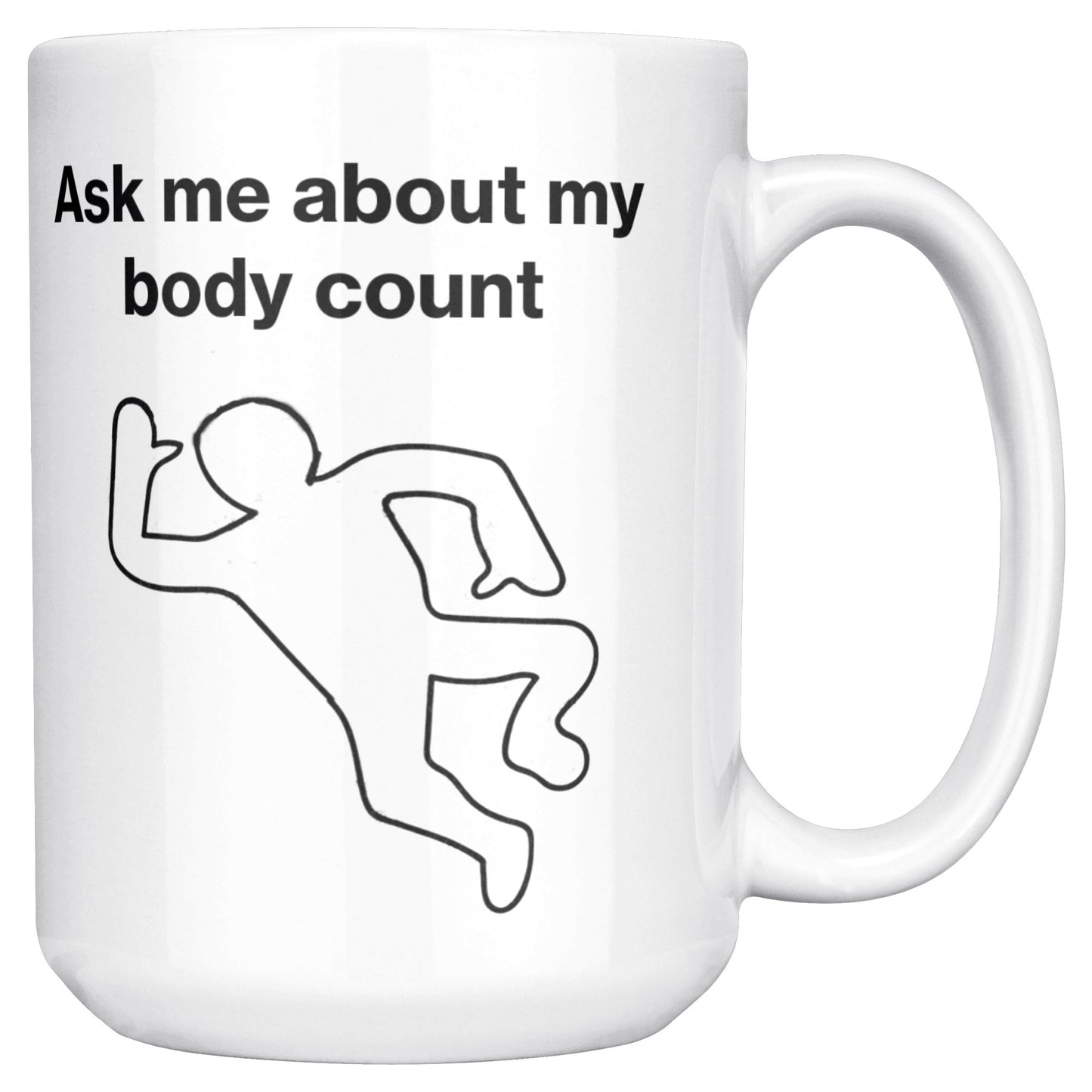Body Count Mug - White
